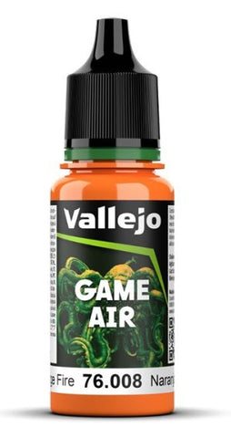 Vallejo Game Air- Orange Fire NEW