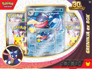 Pokemon TCG: 30th Anniversary Sylveon/ Greninja EX Box