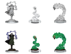 D&D Marvelous Unpainted Wave 21- Dark Spellcaster & Flameskulls