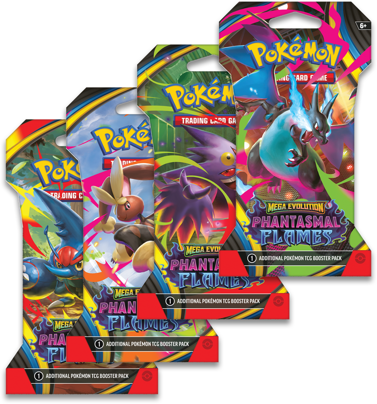 Pokemon TCG: Phantasmal Flames Sleeved Pack