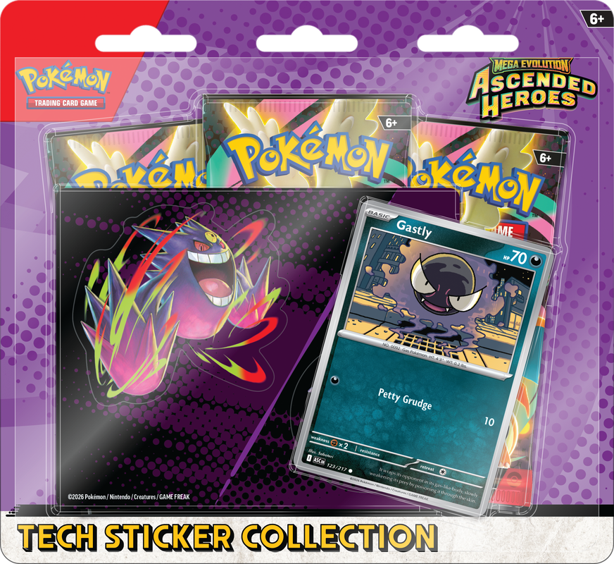 Pokemon TCG: Ascended Heroes Tech Sticker Collection