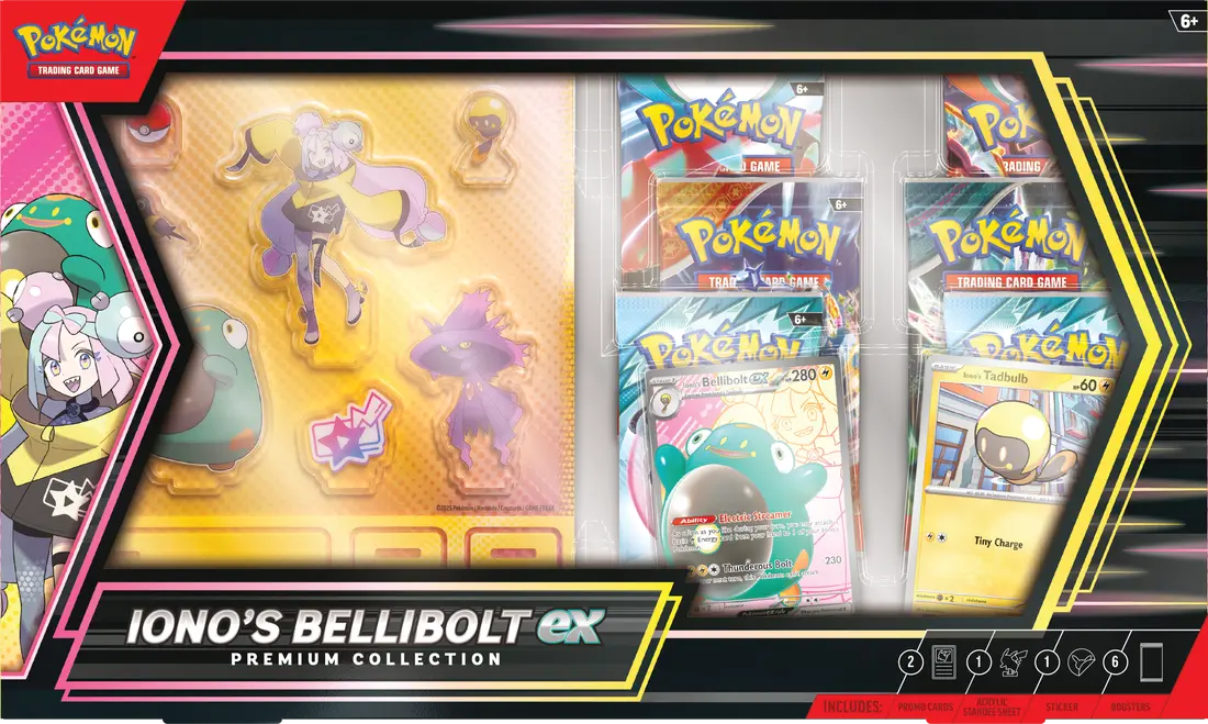 Pokemon: Iono's Bellibolt EX Premium Collection