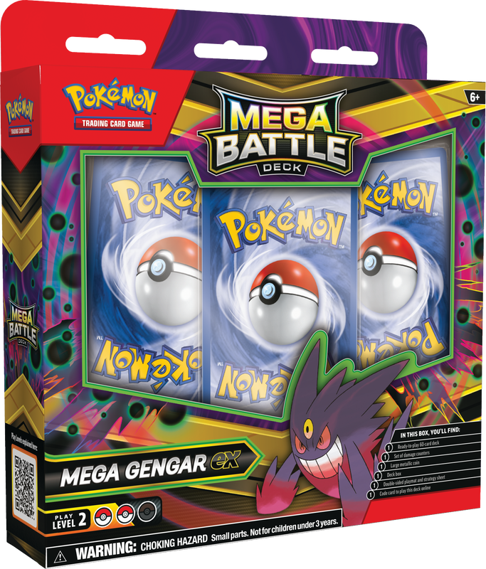 Pokemon TCG: Mega Battle Deck: Gengar EX