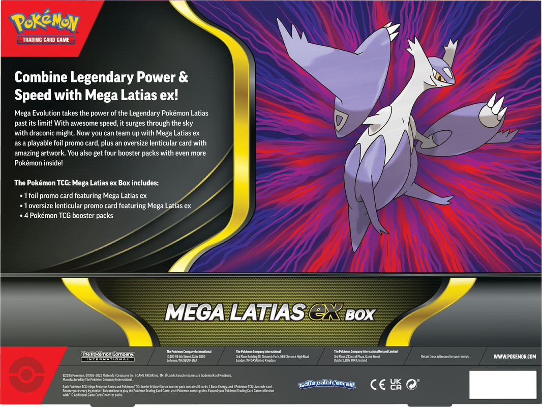 Pokemon TCG: Mega Latias EX Box