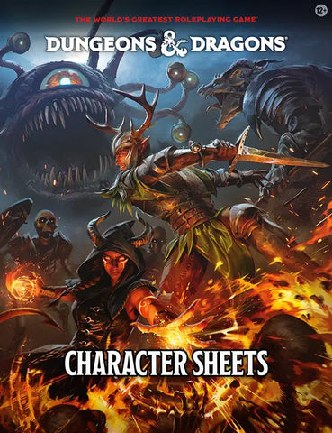 D&D Revised Edition Character Sheets Wandering Adventures