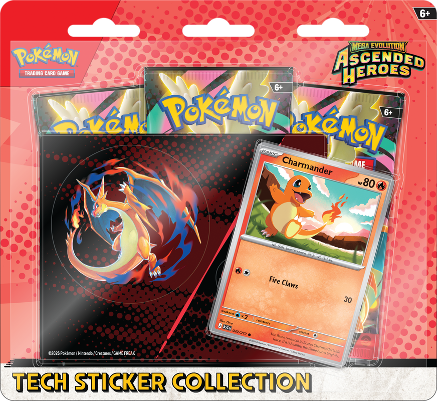 Pokemon TCG: Ascended Heroes Tech Sticker Collection