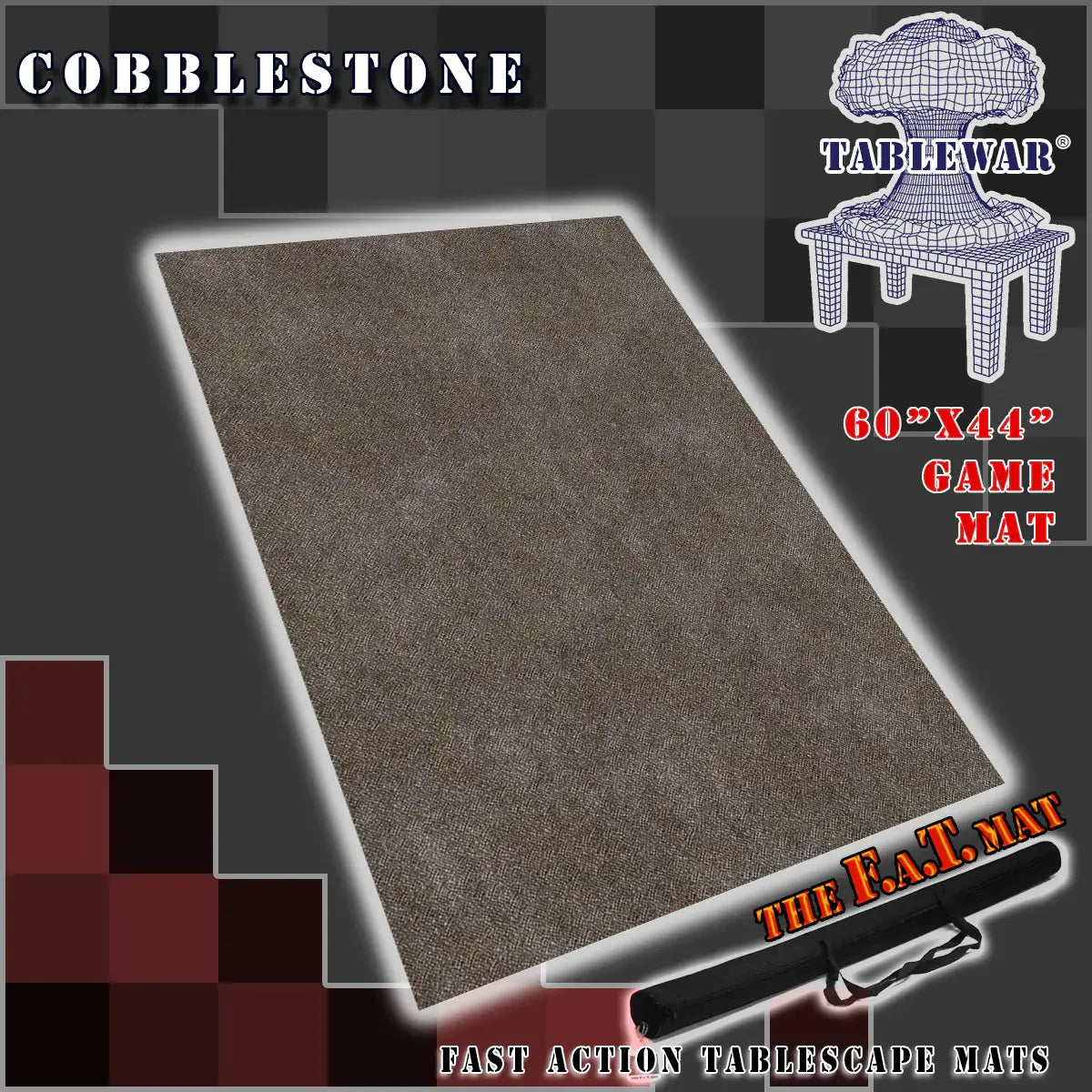F.A.T. Mats: Core Environment Cobblestone 60 x 44