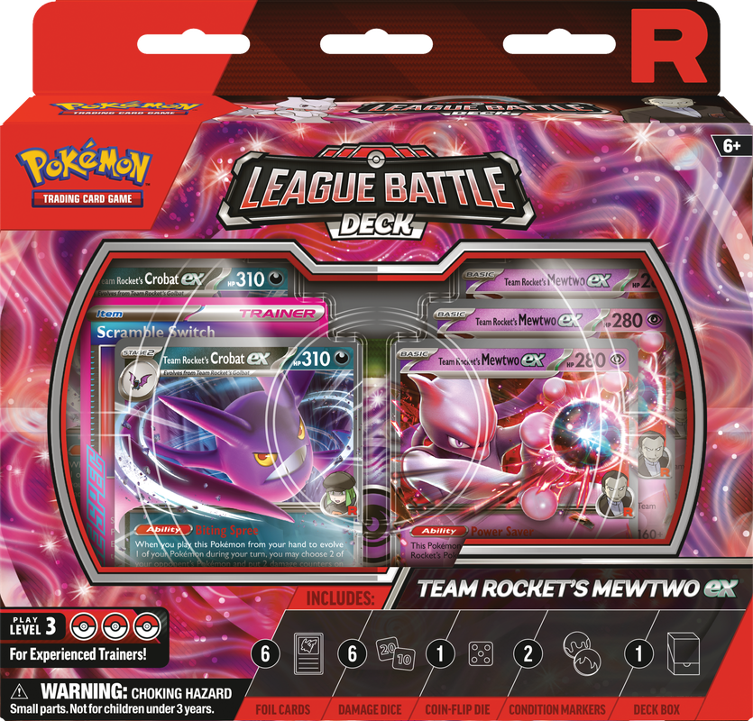 Pokemon TCG: League Battle Deck Rocket's Mewtwo EX