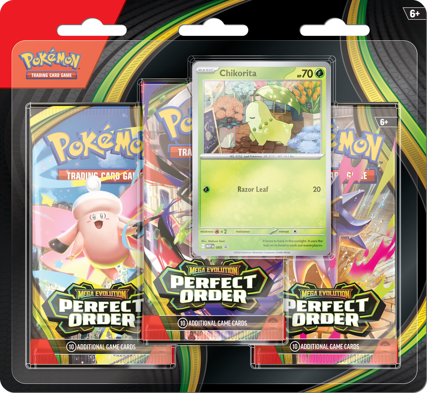 Pokemon TCG: Perfect Order 3 Pack
