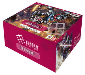 Gundam TCG: GD-02 Dual Impact Booster Display