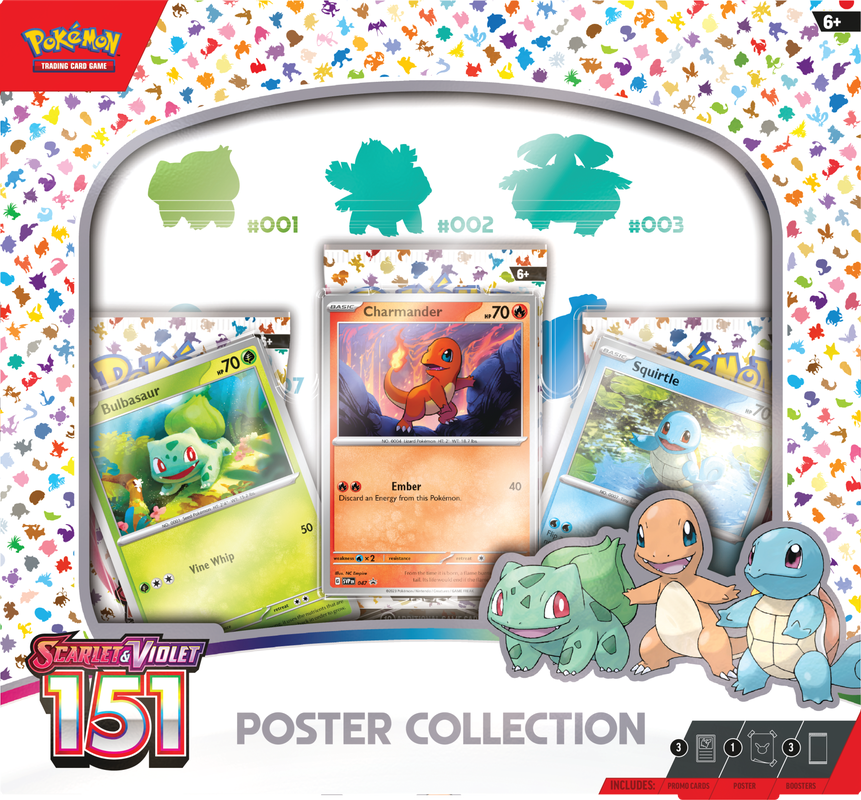 Pokemon TCG: 151 Poster Collection