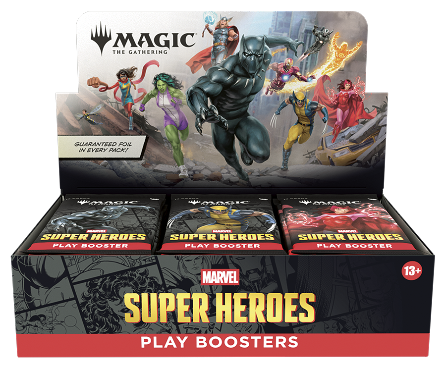 MTG: Super Heroes Play Booster Display (x1)