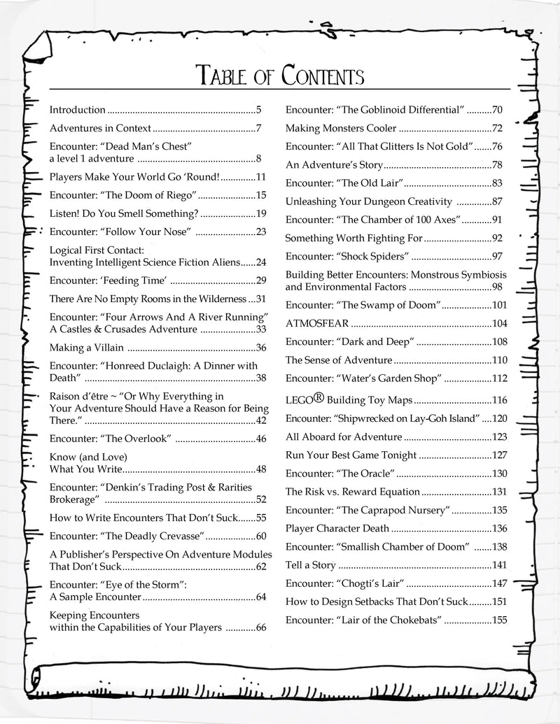 How To Write Adventure Modules That Don't Suck HC