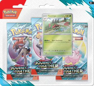 Pokemon SV9 Journey Together 3PK Blister