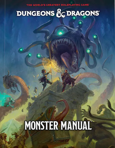 DND RPG 2024 MONSTER MANUAL HC Wandering Adventures