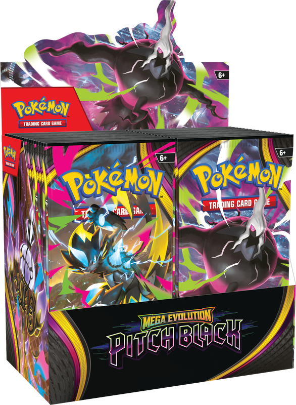 Pokemon TCG: Pitch Black Booster Display