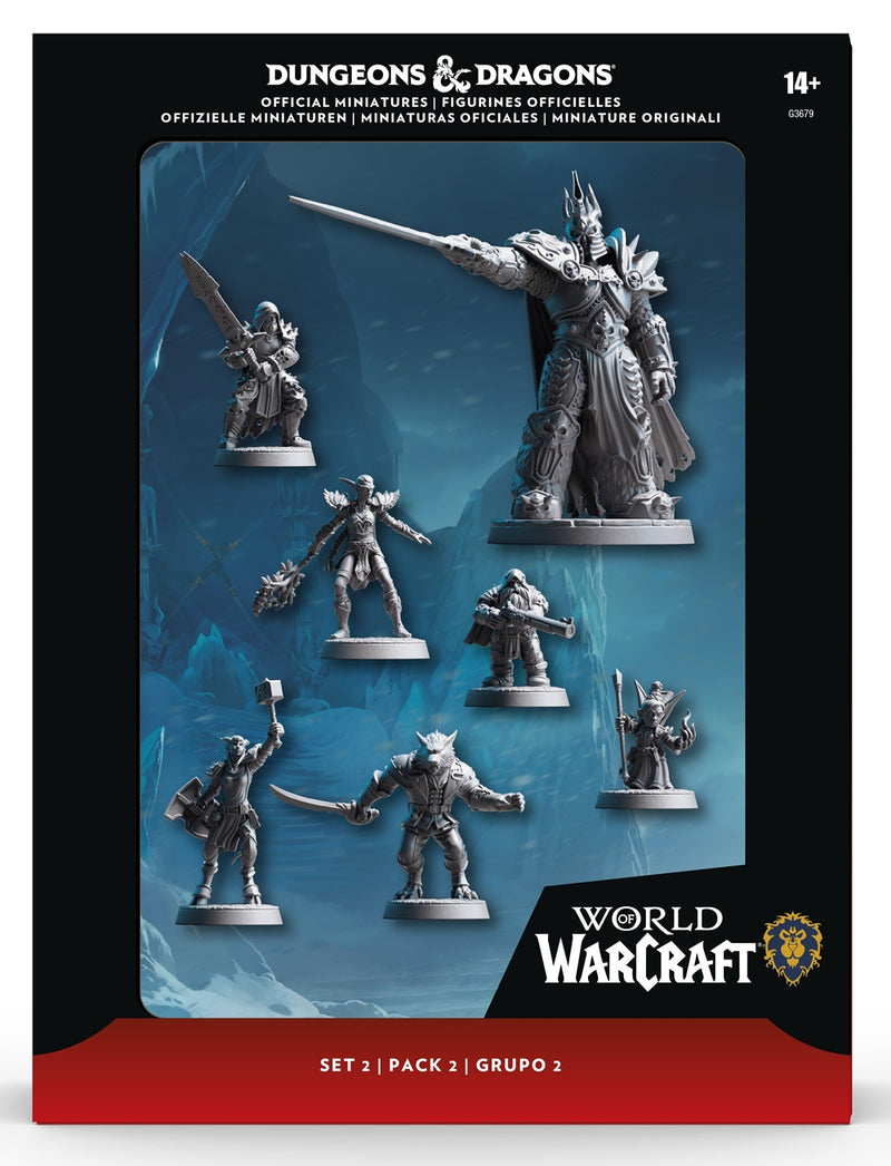 Dungeons & Dragons: World of Warcraft Minis Alliance Pack Wandering Adventures