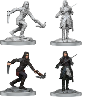 D&D Marvelous Unpainted Wave 17- Half-Elf Rogues Female