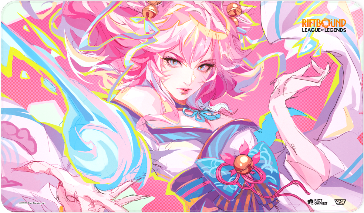 Riftbound TCG: Spiritforged Playmat Spirit Blossom Ahri