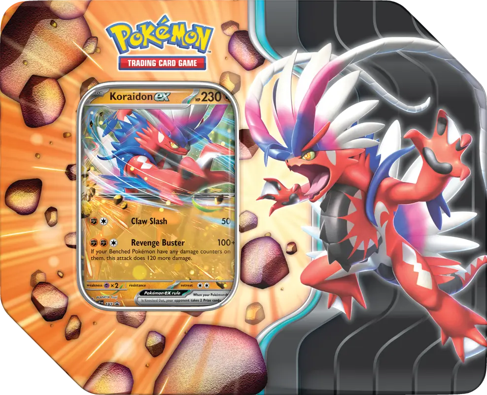 Pokemon TCG: Slashing Legends Tin