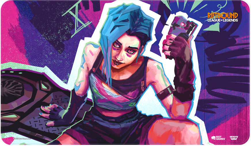 Riftbound TCG: Origins Playmat Jinx