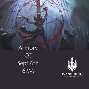 Flesh And Blood Armory: CC Fri Sept 6th @ 6pm