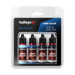Vallejo Game Color Set: Blue Set