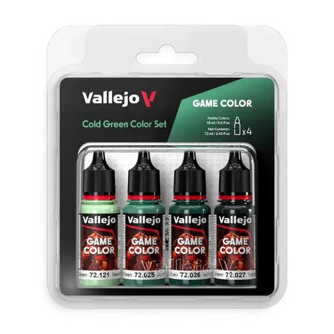 Vallejo Game Color Set: Cold Green