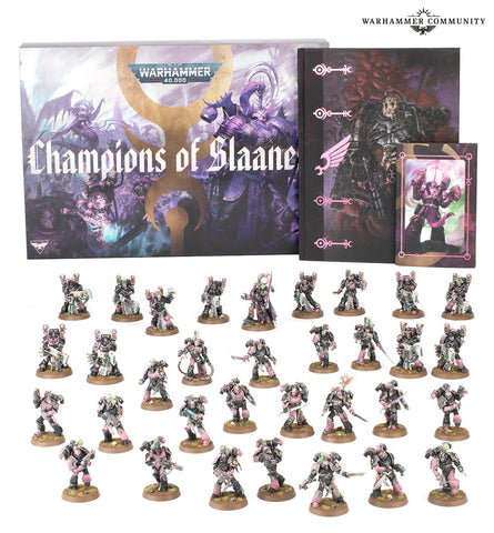 Emperor’s Children Army Set: Champions of Slaanesh Wandering Adventures