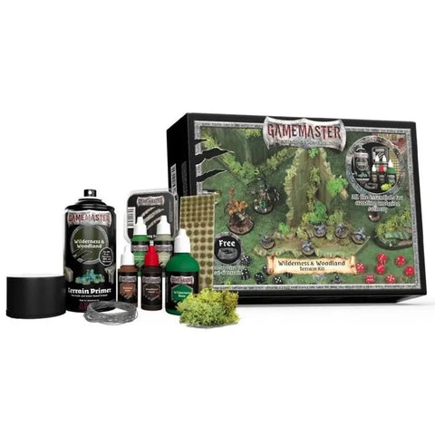 Wilderness and Woodland Terrain Kit- Gamemaster Wandering Adventures