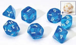 Sirius Dice: Translucent Blue Resin Wandering Adventures