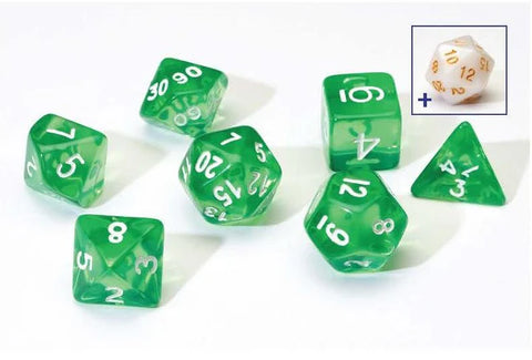 Sirius Dice: Translucent Green Resin