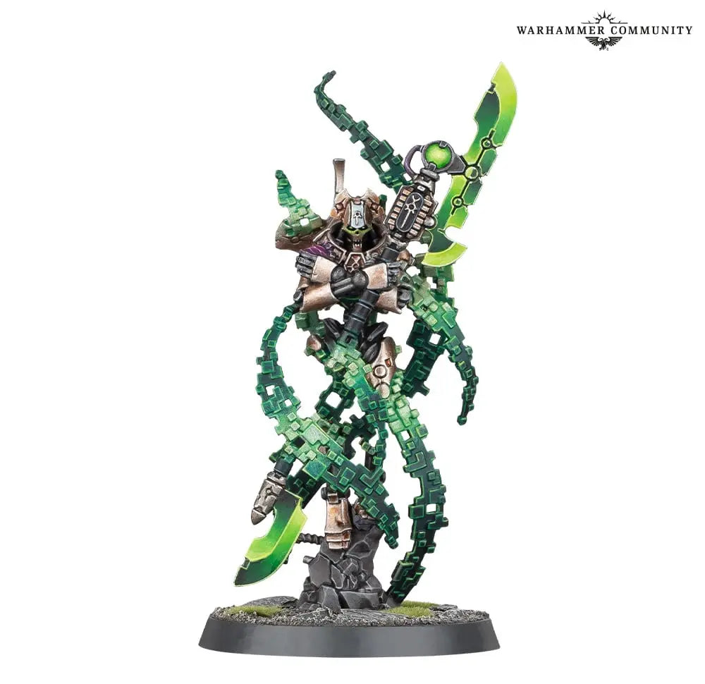 Necrons: Overlord With Translocation Shroud