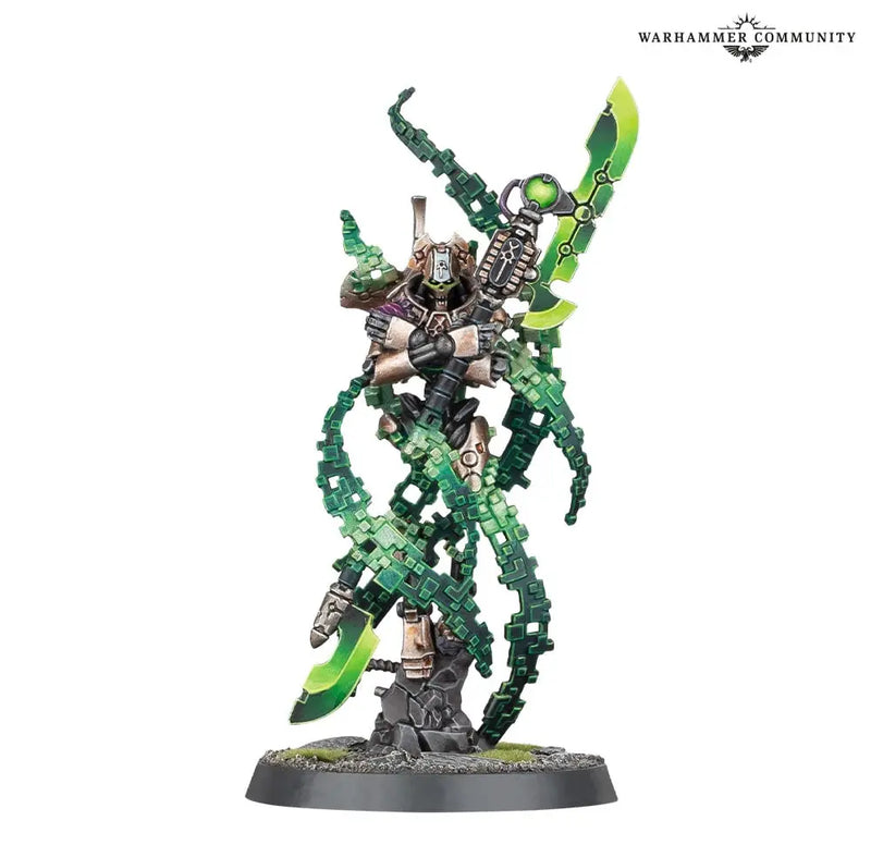 Necrons: Overlord With Translocation Shroud