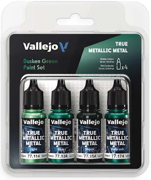 Vallejo True Metallic Metal- Paint Sets