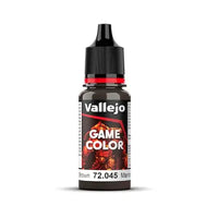 Vallejo Game Color- Charred Brown
