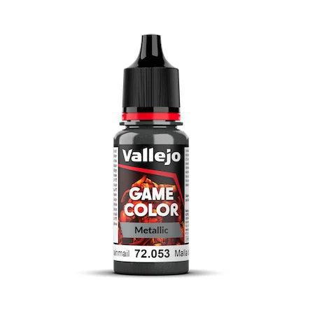 Vallejo Game Color Metallic NEW- Silver