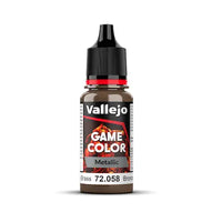 Vallejo Game Color Metallic- Brassy Brass