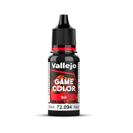 Vallejo Game Color Ink NEW- Black
