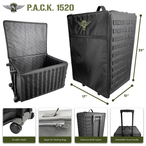 Pack 1520XL Molle: Pluck Foam Load Out (Black)