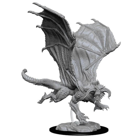 Dungeons & Dragons Marvelous Unpainted- Young Black Dragon