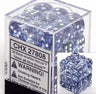 Nebula Black/ white Luminary Dice Block (36 Dice)