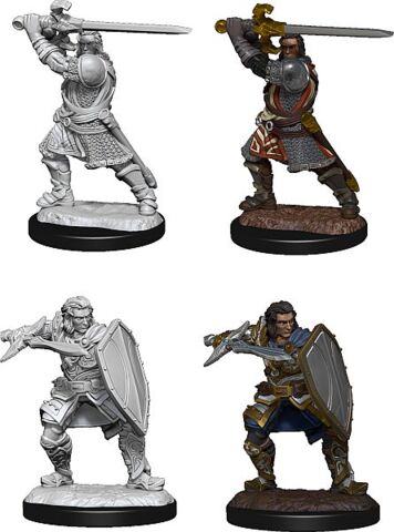 Dungeons & Dragons Marvelous Unpainted Wave 14- Human Paladin