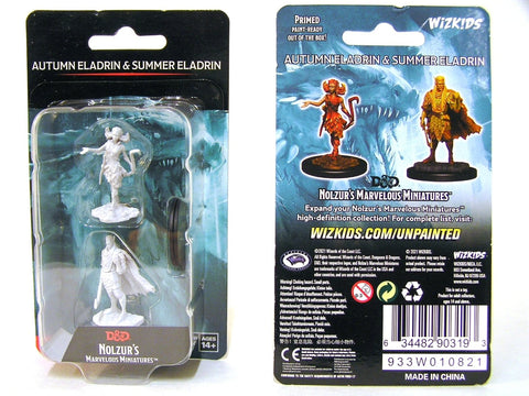 Dungeons & Dragons Marvelous Unpainted- Autumn Eladrin & Summer Eladrin