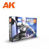 AK Interactive: White Colors Set