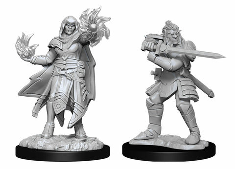 D&D Nolzur's Miniatures- Hobgoblin Fighter and Hobgoblin Wizard