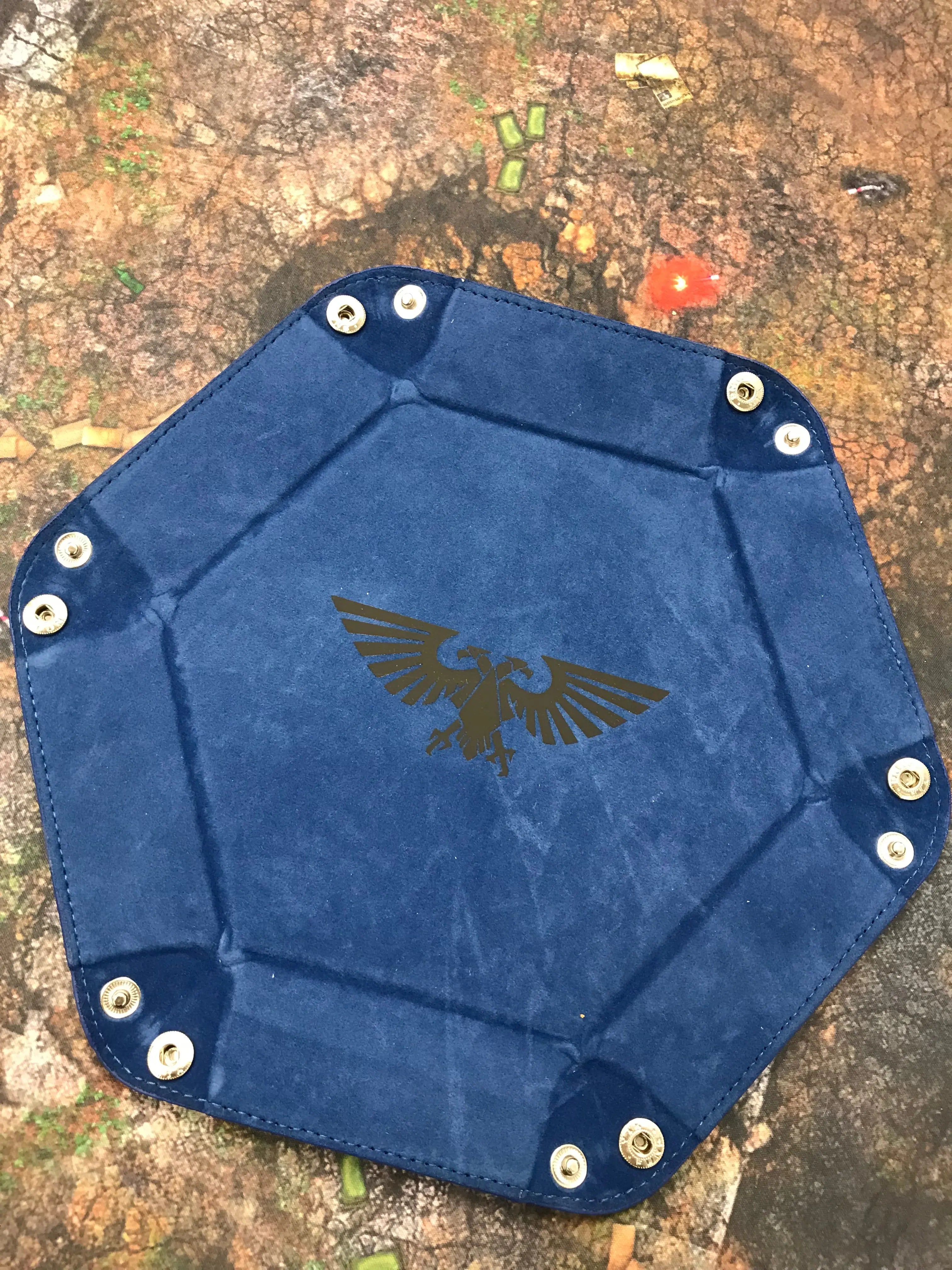 Astra Militarum Dice Tray (Blue)
