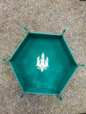 Wandering Adventures Dice Tray (Teal)