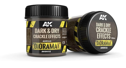 AK Interactive:  Dark & Dry Crackle Effects Diorama Series