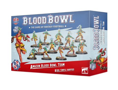 Amazon Blood Bowl Team: Kara Temple Harpies